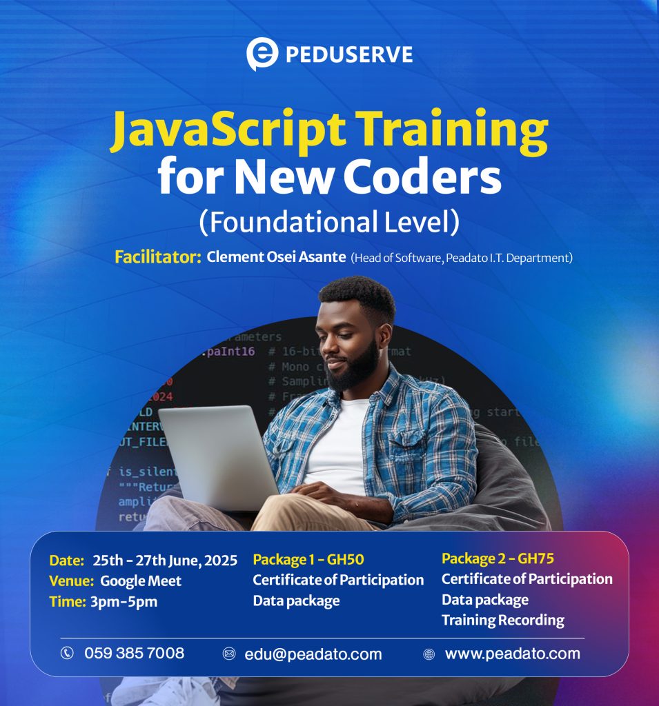 JavaScript Training for New Coders (Foundational Level)