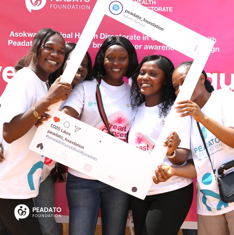 Peadato Foundation Brings Hope Through Breast Cancer Awareness and Free Screening at Gyinase, Ashanti Region